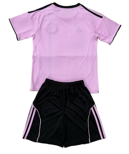 Kids-Leicester City 25/26 Third Pink Soccer Jersey