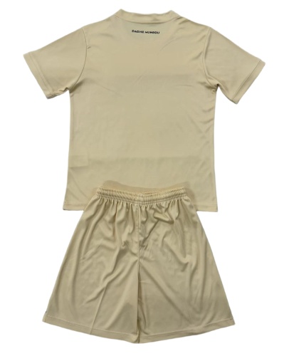 Kids-Monaco 25/26 Third Golden Soccer Jersey