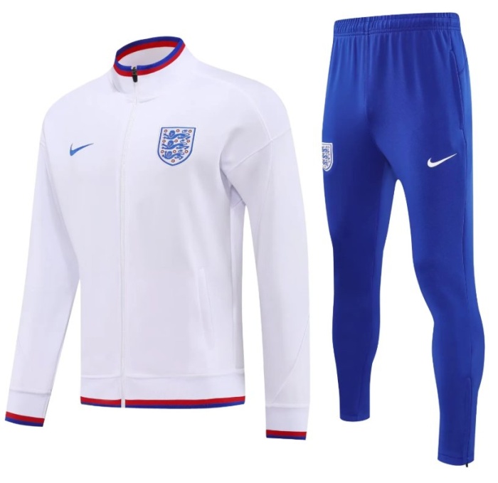 England 25/26 Tracksuit - White