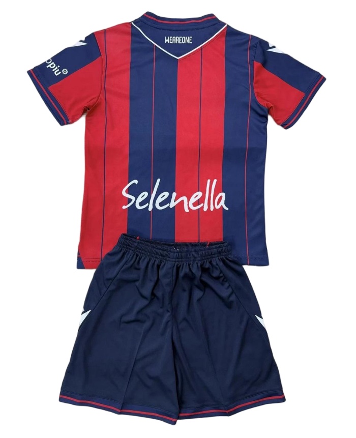 Kids-Bologna 25/26 Home Soccer Jersey