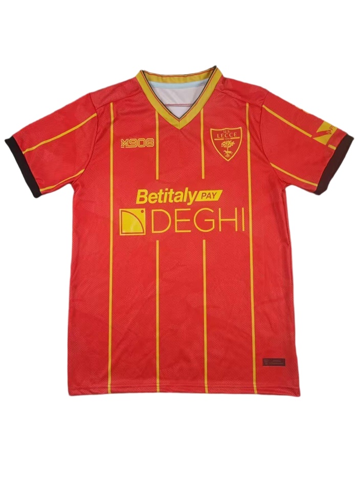 Lecce 25/26 Third Red Soccer Jersey