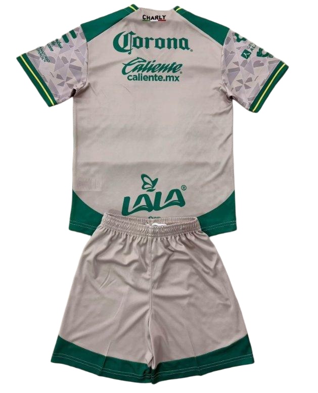 Kids-Santos Laguna 25/26 Away Grey Soccer Jersey