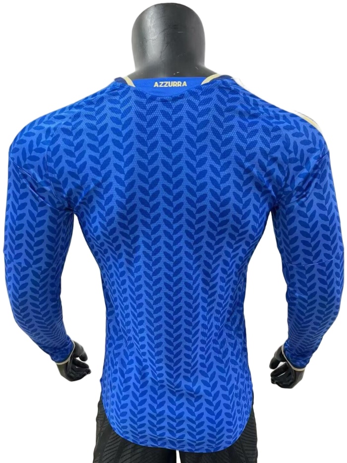  Italy 2026 World Cup Home Leaked Long Jersey(Player)