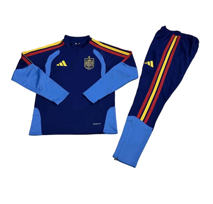 Spain 25/26 Tracksuit - Dark Blue
