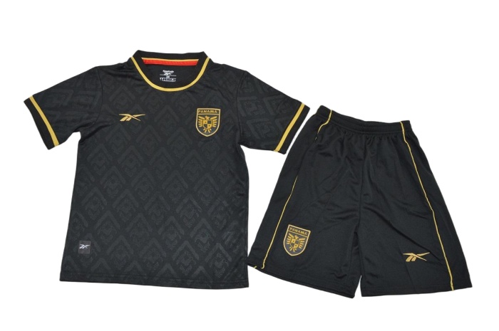Kids-Panama 25/26 Third Black Soccer Jersey