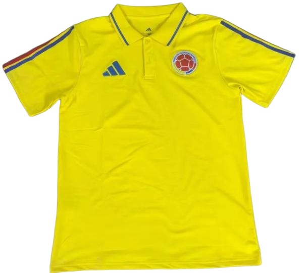 Colombia 25/26 Yellow Polo Shirt