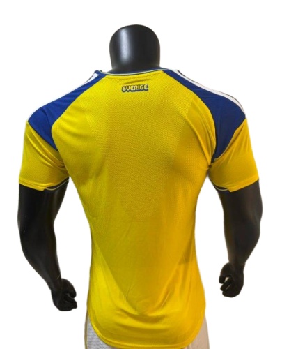 Sweden 2026 World Cup Home Soccer Jersey(Player)