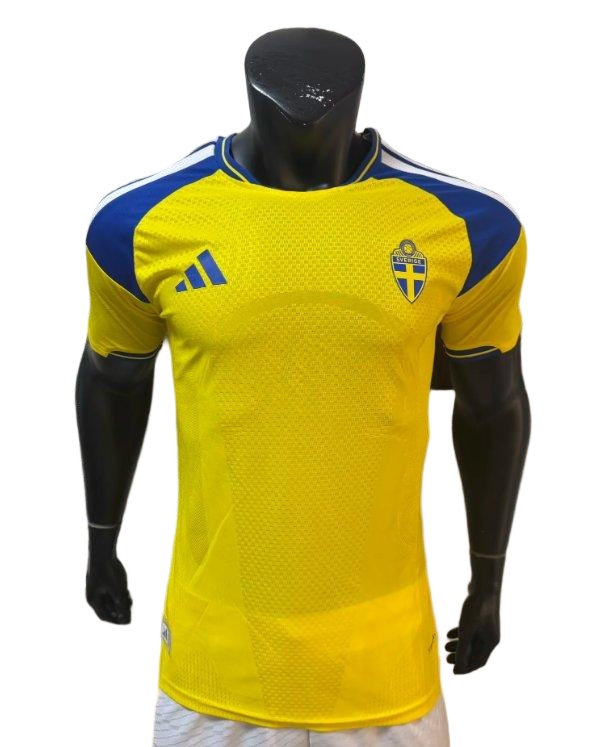 Sweden 2026 World Cup Home Soccer Jersey(Player)