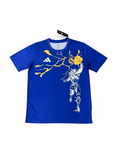 Real Madrid 25/26 Special Blue/White/Yellow Jersey