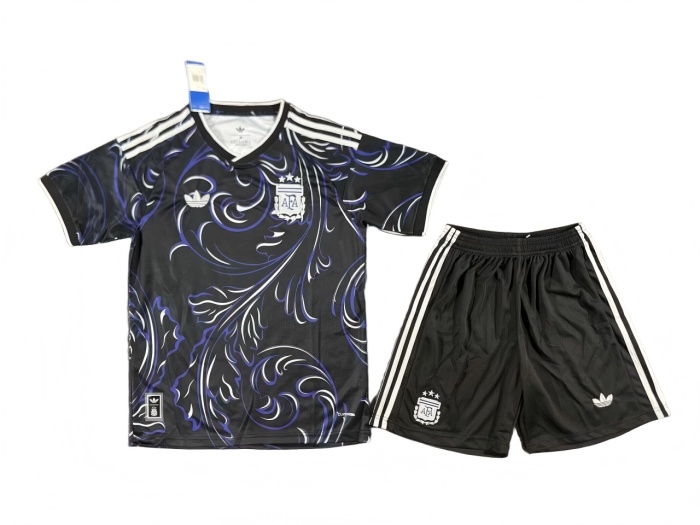 Kids-Argentina 2026 World Cup Away Leaked Soccer Jersey