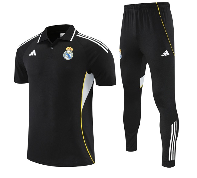 Real Madrid 25/26 Black/Grey Training Kit