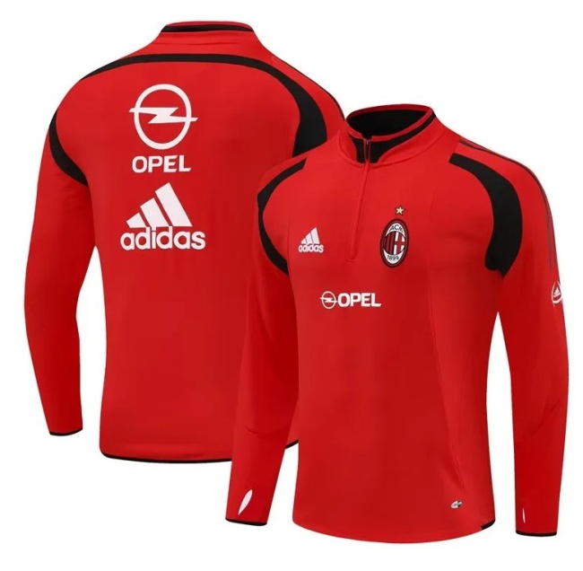 AC Milan 04/05 Retro Sweater - Red