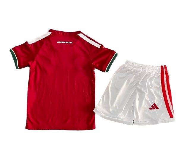 Kids-Hungary 2026 World Cup Home Soccer Jersey