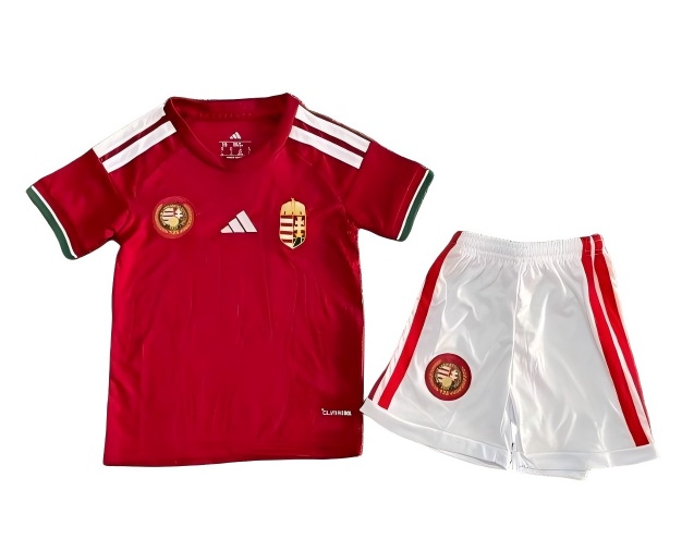 Kids-Hungary 2026 World Cup Home Soccer Jersey