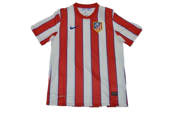Atletico Madrid 11/12 Home Soccer Jersey