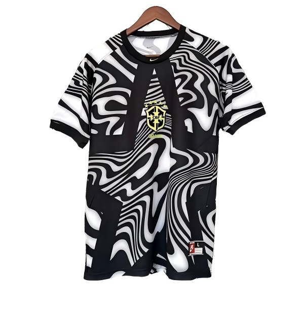 Brazil 2026 World Cup GK White/Black Leaked Jersey