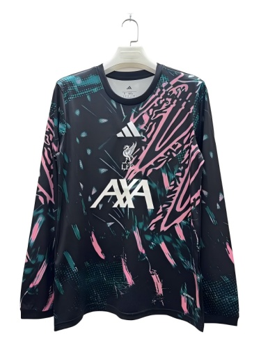 Liverpool 25/26 Black/Pink Training Jersey