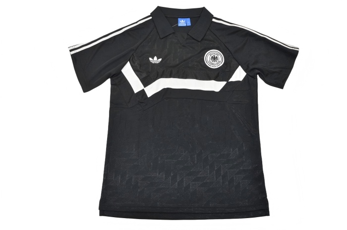 Germany 88/90 Special Black Soccer Jersey
