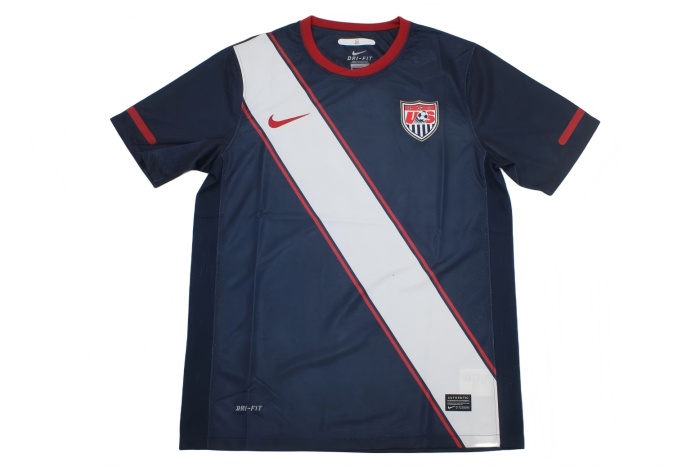 USA 2010 Away Navy Blue Soccer Jersey