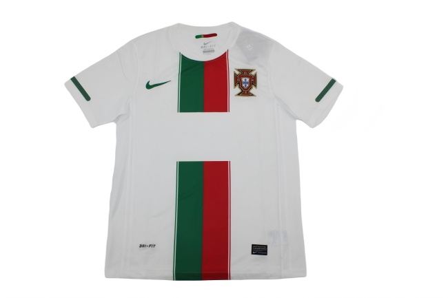 Portugal 2010 Away White Soccer Jersey