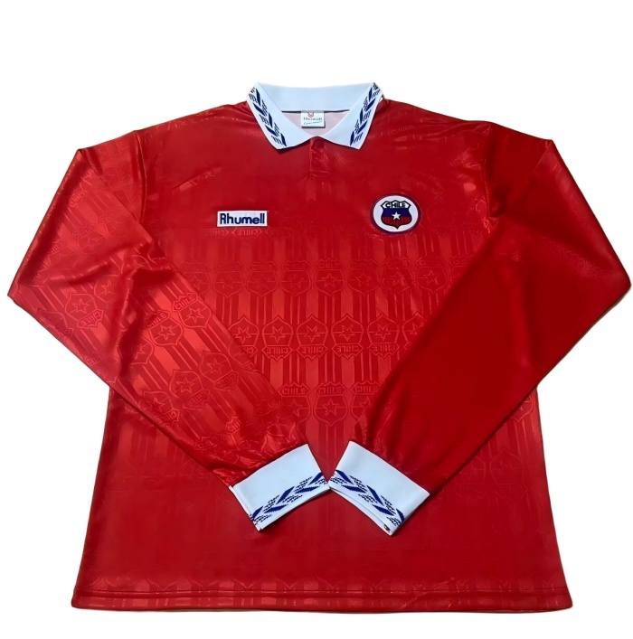 Chile 1995 Home Long Soccer Jersey