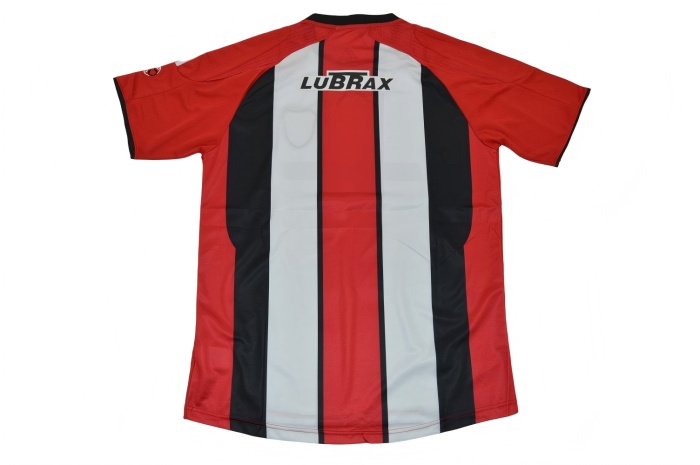 River Plate 07/08 Away Black/White/Red Soccer Jersey