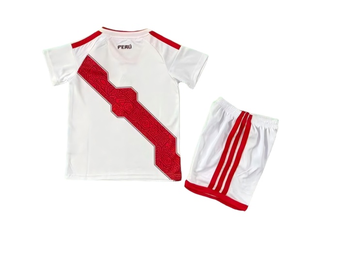 Kids-Peru 2026 Home Leaked Soccer Jersey
