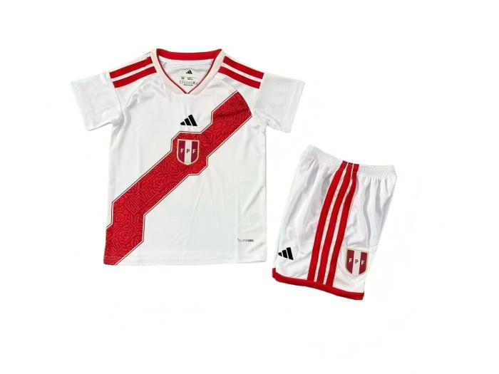 Kids-Peru 2026 Home Leaked Soccer Jersey