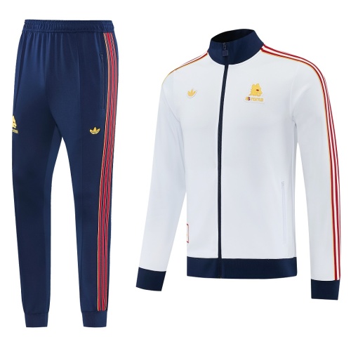 Roma 25/26 Tracksuit - White