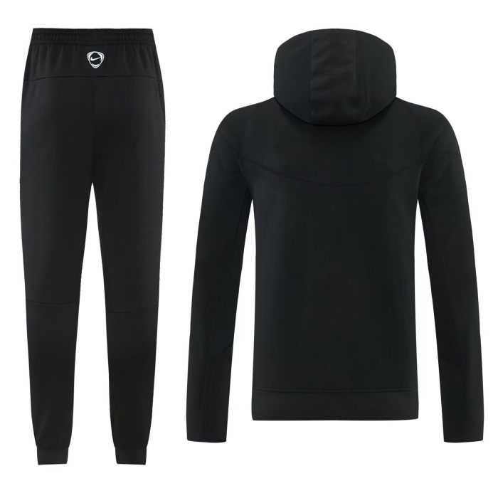 Chelsea 25/26 Hoodie Tracksuit - Black