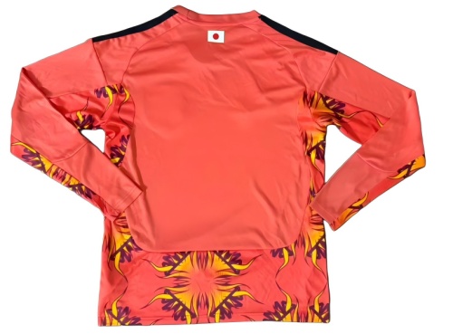 Japan 2026 World Cup GK Red Long Soccer Jersey