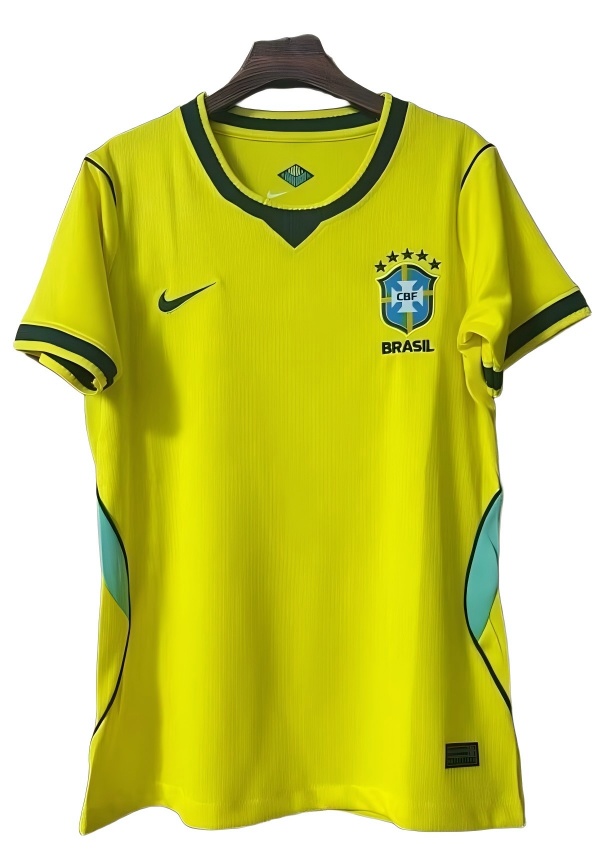 Brazil Woman 2026 World Cup Home Leaked SoccerJersey
