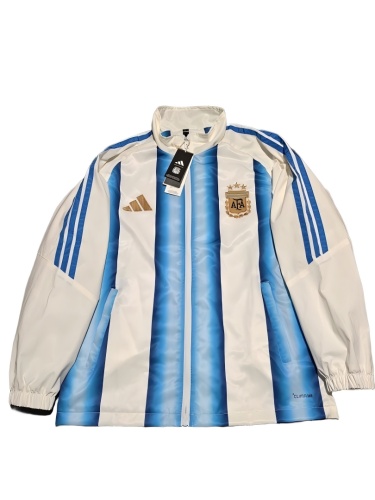 Argentina 2026 Wind Coat - Blue/White