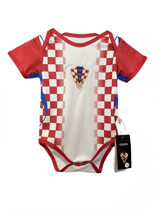 Croatia 2026 Baby World Cup Home Soccer Jersey
