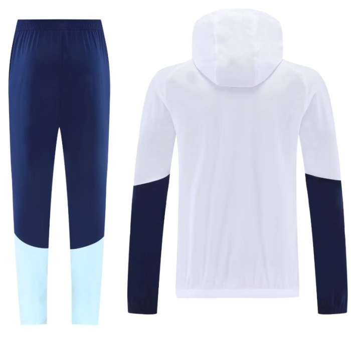 Argentina 25/26 Windcoat Hoodie Tracksuit - White
