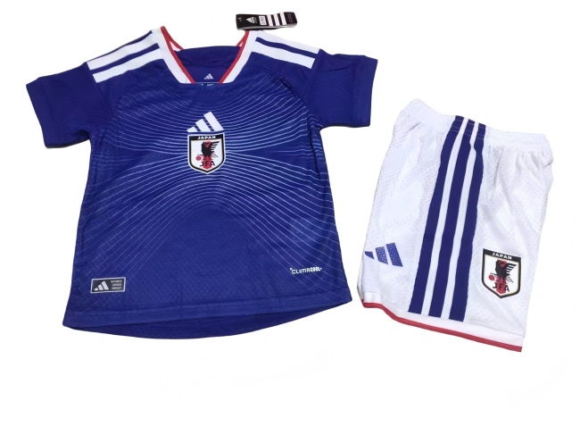 Kids-Japan 2026 World Cup Home Soccer Jersey(Player)