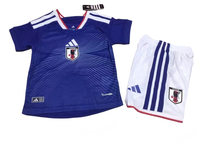 Kids-Japan 2026 World Cup Home Soccer Jersey(Player)