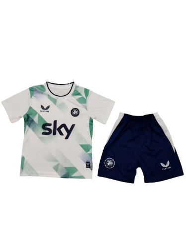 Kids-Ireland Women 26/27 Away White Soccer Jersey