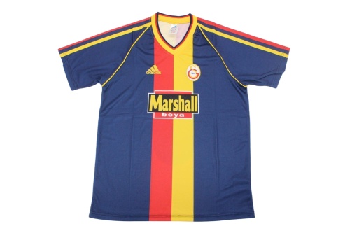 Galatasaray 98/99 Third Navy Blue Soccer Jersey