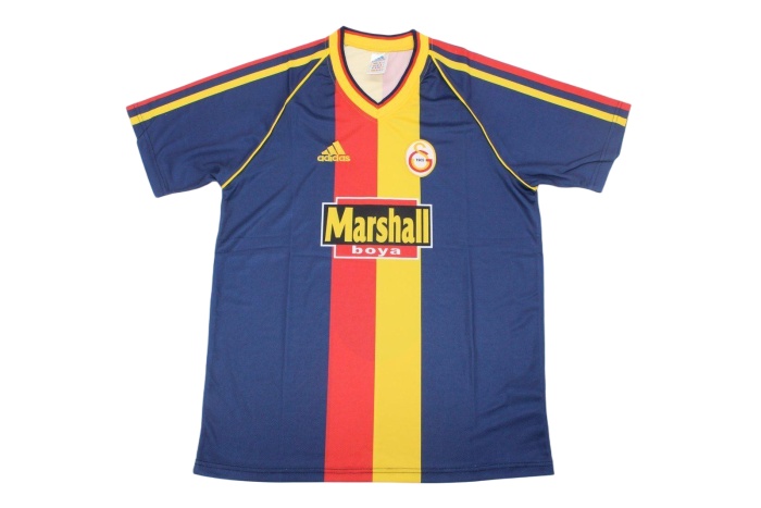 Galatasaray 98/99 Third Navy Blue Soccer Jersey
