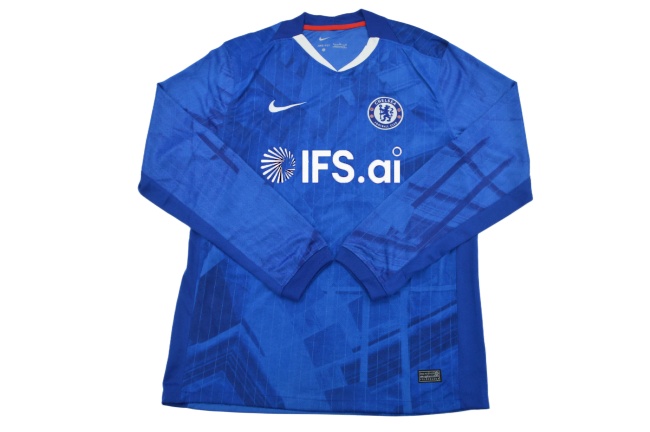 Chelsea 25/26 Home New Sponsor Long Jersey