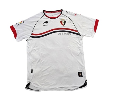 Osasuna 10/11 Away White Soccer Jersey