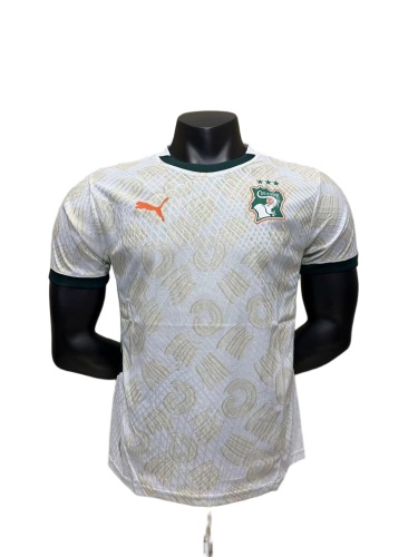 Cote d'Ivoire 2026 Away White Soccer Jersey(Player)