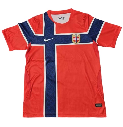 Norway 2026 World Cup Home Soccer Jersey