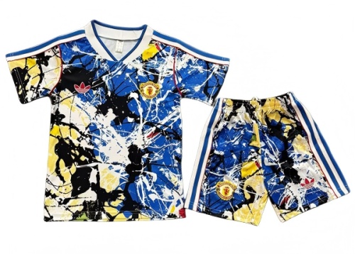 Kids-Manchester Utd 25/26 Special The Stone Rooses Jersey