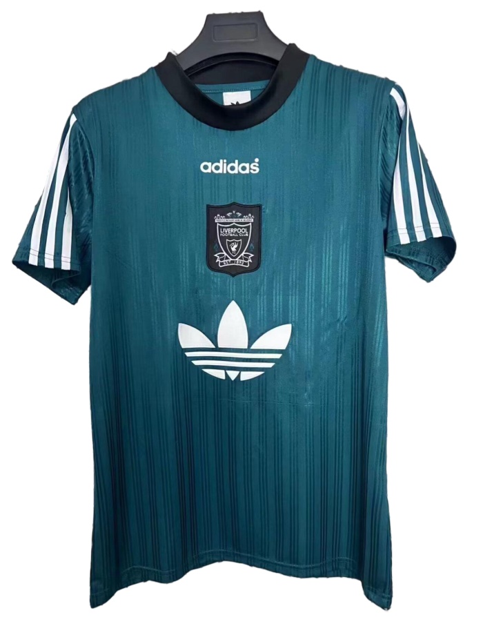 Liverpool 1995 Special Green Soccer Jersey