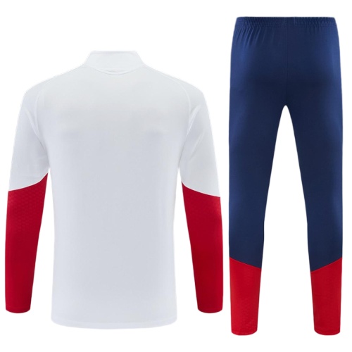 Kids Spain 26/27 Tracksuit - White/Red