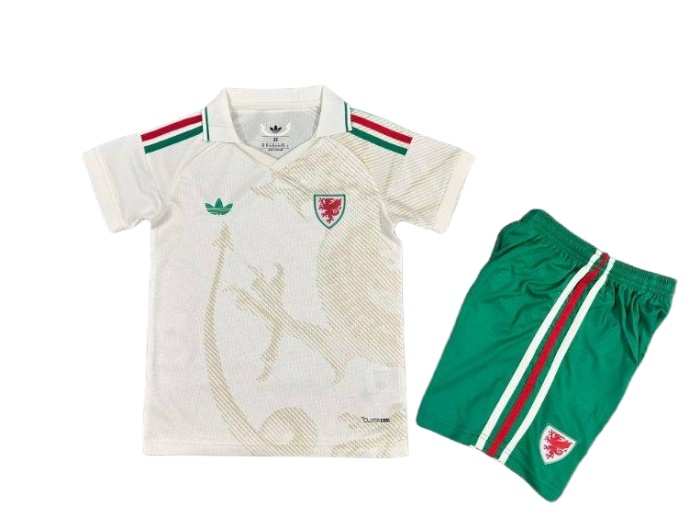 Kids-Wales 2026 World Cup Away Soccer Jersey