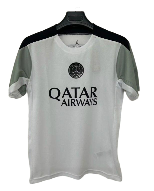 Paris St Germain 26/27 White/Grey Training Jersey