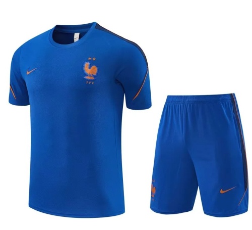France 26/27 Blue Training Kit Jerseys